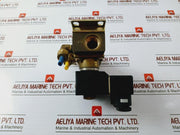 Ckd Gab312-3 Direct Acting 2 Port Solenoid Valve, Manifold And Actuator