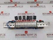 Ckd Gab352-5 Solenoid Valve Manifold Assembly 100V 50/60
