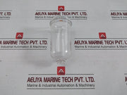 Clear Glass Bell Jar Cloche 120Mm Tall With Base Plate