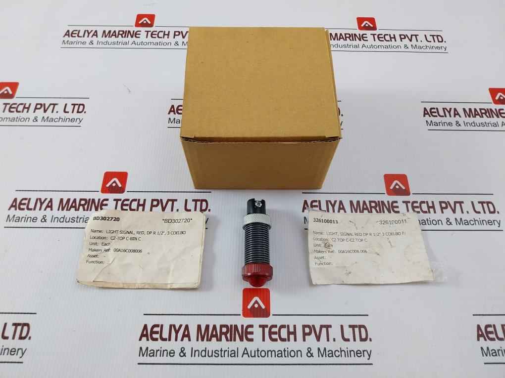 Coelbo 00A16C008.006 Red Light Signal Dp R 1/2"
