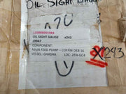 Coffin 19947 Oil Sight Gauge For Main Feed Pump