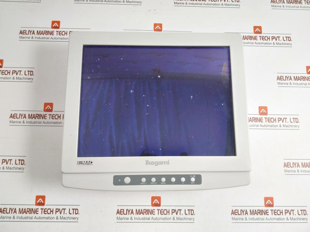Color Lcd Display Ikegami Ac100-120v 50/60hz Part Number Mlm-1582c