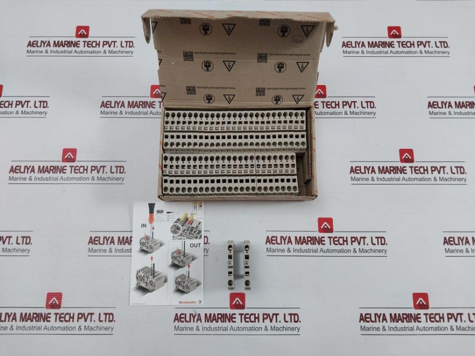 Condition NEW Terminal Block  Zdu 6  BY Weidmuller (1 Box = 50 Pcs)