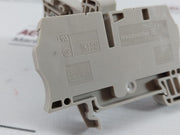 Condition NEW Terminal Block  Zdu 6  BY Weidmuller (1 Box = 50 Pcs)