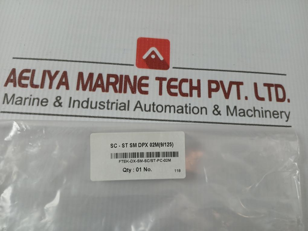 Condition New Optic Patch Cable Fiber Ftek-Dx-Sm-Sc/St-Pc-02m