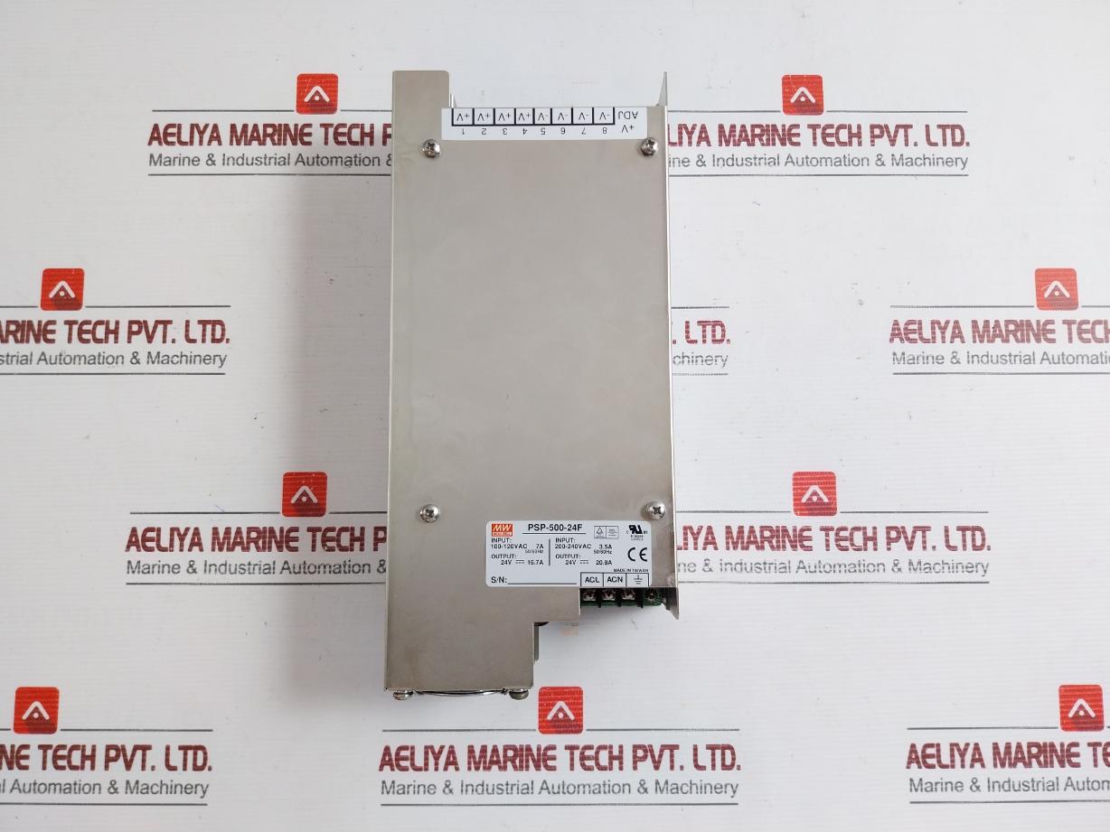 Condition Used Power Supply Psp-500-24f By Mean Well Level 5