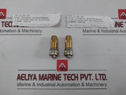 Connector Plug For Triaxial Accelerometer Brand Amphenol Pc06w8-4s
