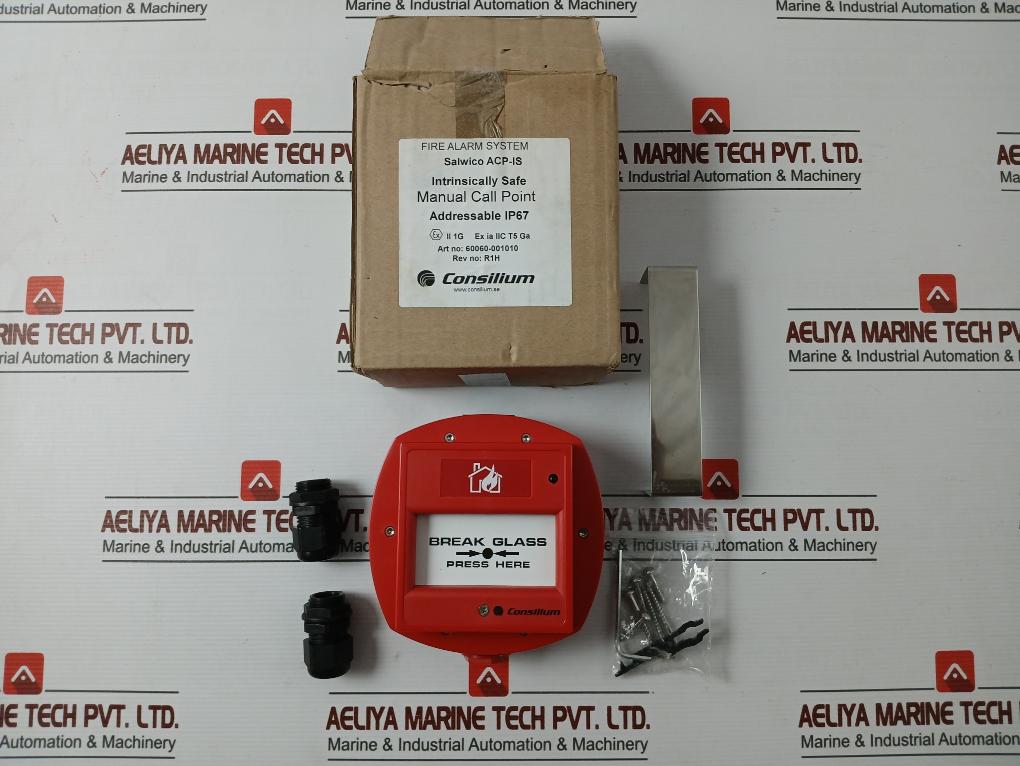 Consilium 60060-001010 Manual Call Point 15-28Dc Rev No.R1H