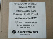 Consilium 60060-001010 Manual Call Point 15-28Dc Rev No.R1H