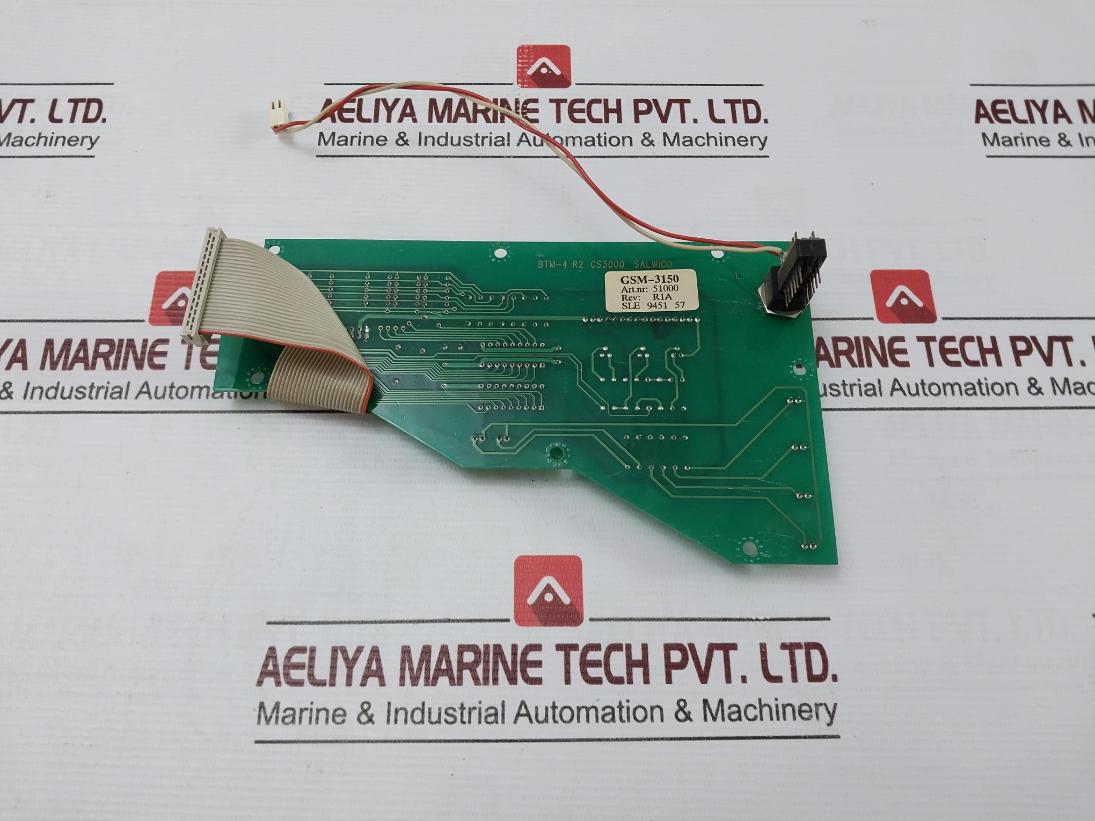 Consilium Btm-4 R2 Printed Circuit Board Rev: R1A 51000