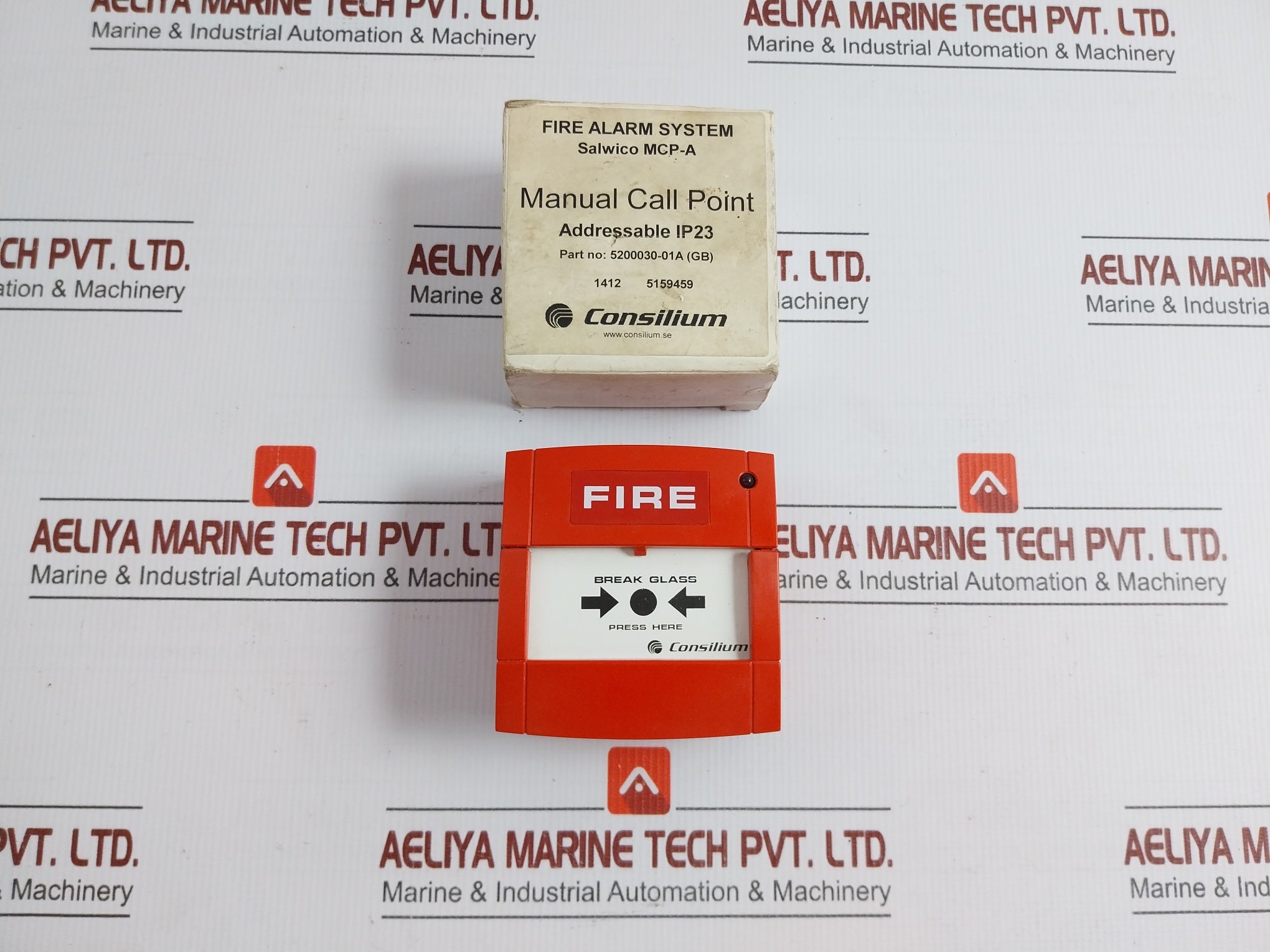Consilium Mcp-a 5200030-01A Manual Call Point