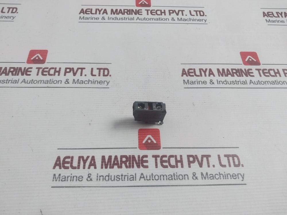 Contact Block By Schneider Electric Zbe-102 Ac15: 240v 3a - 50 Gm