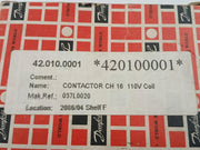 Contactor-110V-Coil-6A-600Vac-42-010-0001-Danfoss-CH16-210276-11