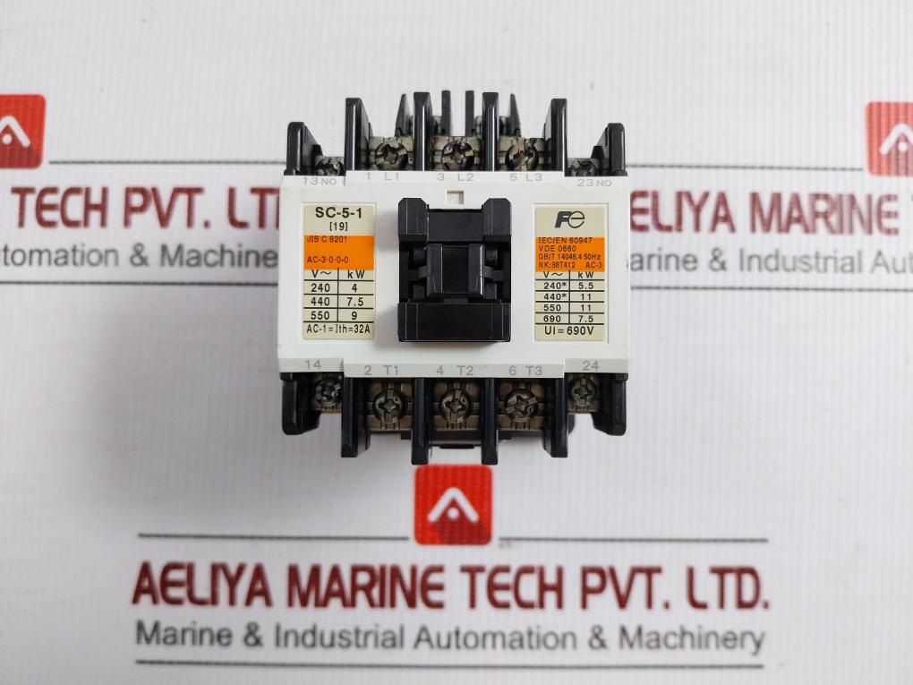 Contactor 690v/32a, Sc-5-1 [19] Fuji Electric