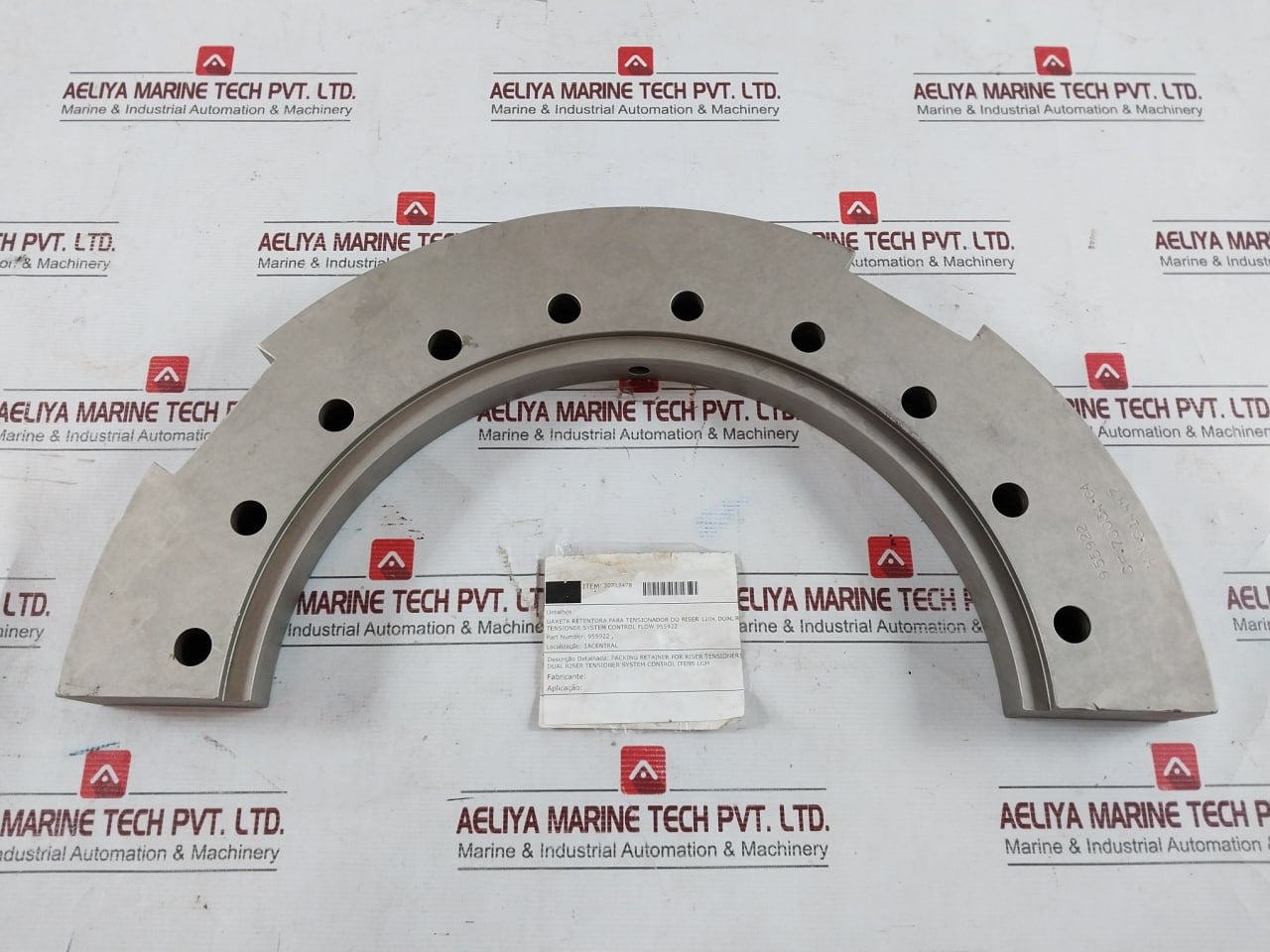 Control 955922 Retaining Gasket For Riser Tensioner 120K Dual Tensioner System