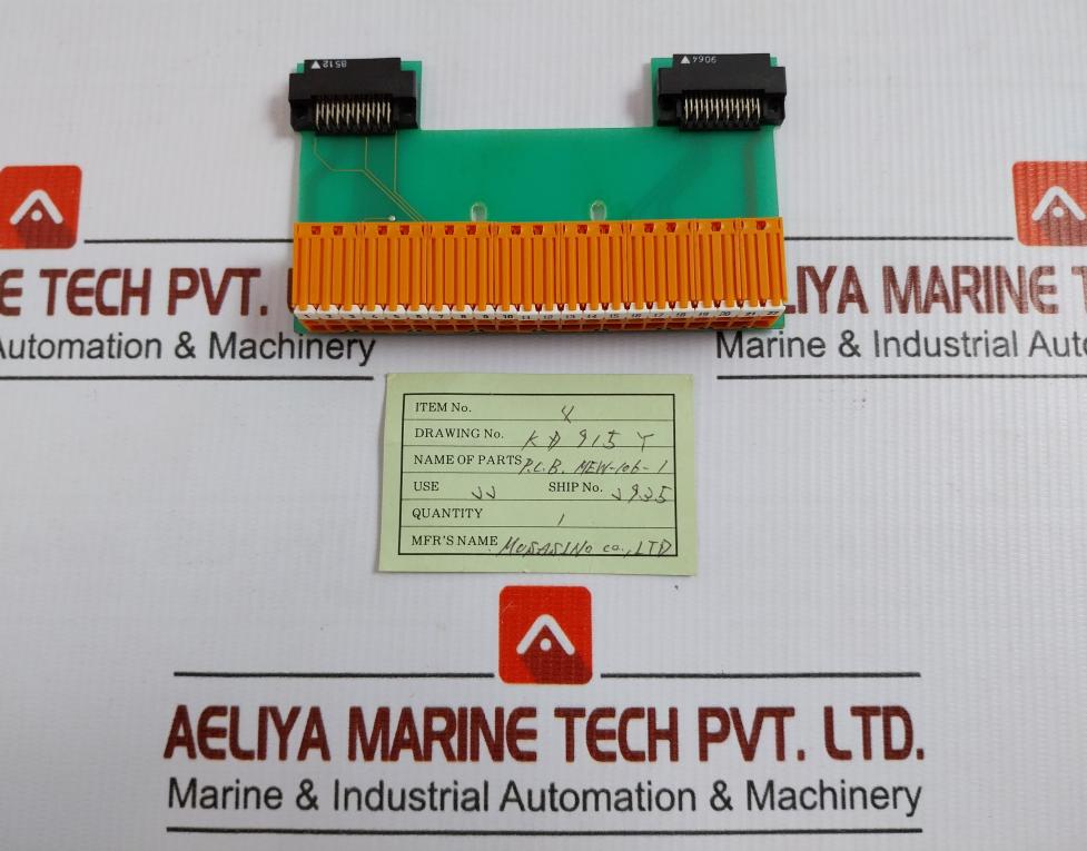 Control And Signal Processing Pcb Module By Musasino Mew-106-1