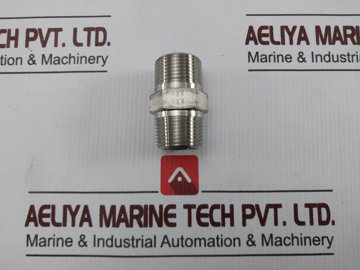 Control Flow 978438 Hex Nipple 3/4 Npt,Ss43