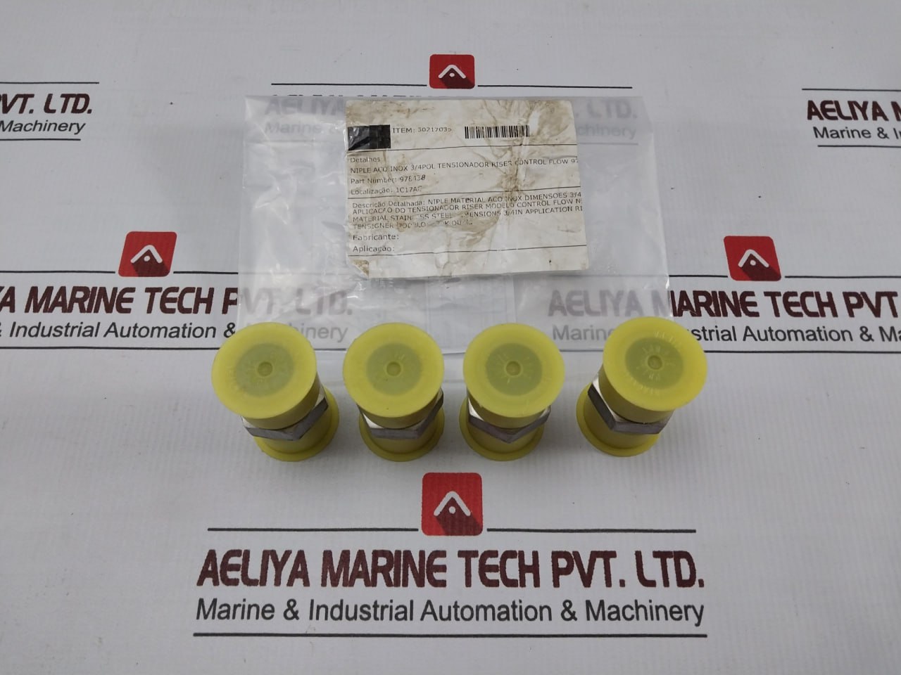 Control Flow 978438 Hex Nipple 3/4 Npt,Ss43