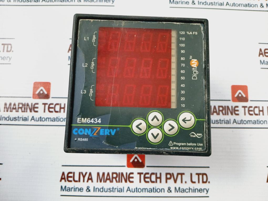 Conzerv Digitan Em6434 Power Meter