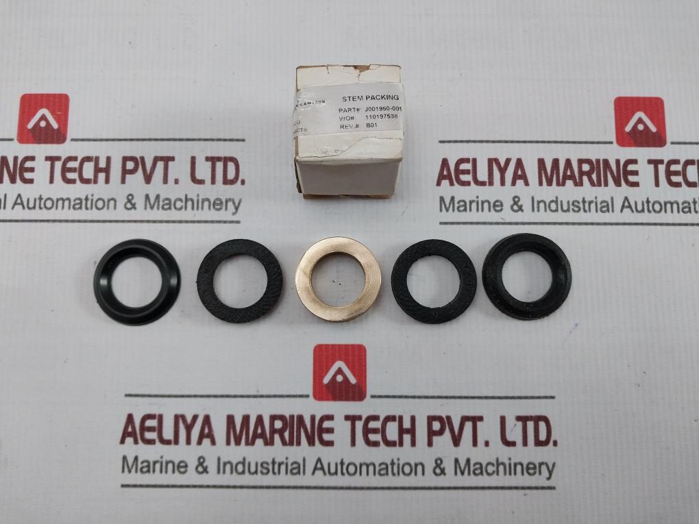 Cooper Cameron J001950-001 Stem Packing Seal Kit Rev:B01