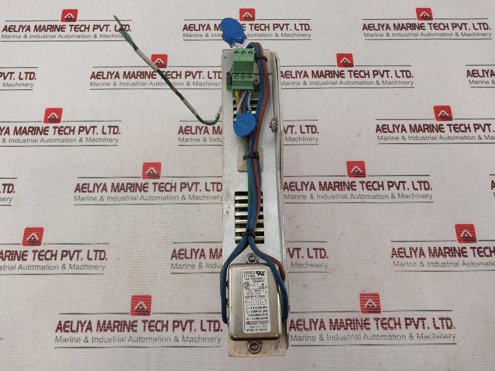 Corcom 10Vb3 Power Line Filter, 50/60Hz 10A, 120/250V~