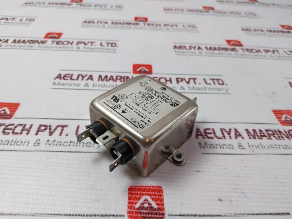 Corcom 10Vk1 F7143 Emi Line Filter 10A 120/250V 50/60Hz