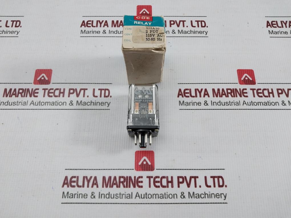 Power Relay By Cornell Dubilier 115vac 50/60hz 312a10-115