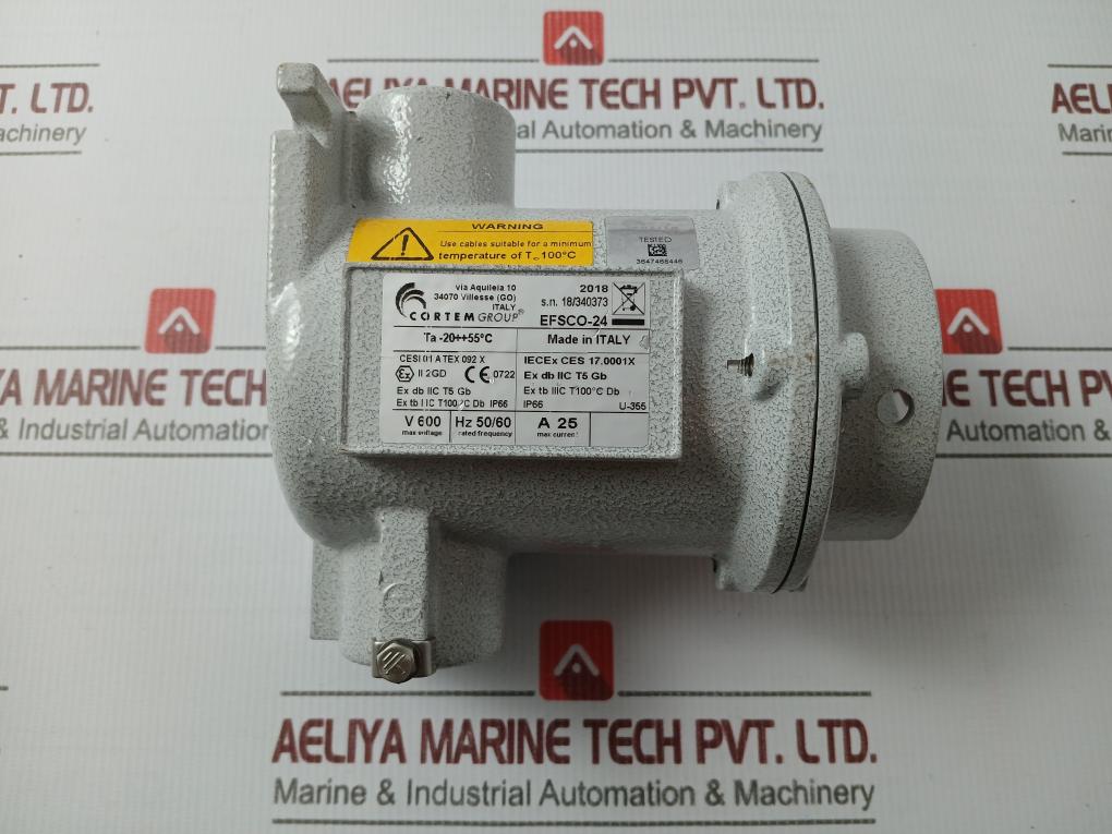 Cortem Group Efsco-24 Rotary Switch 50/60Hz 600V