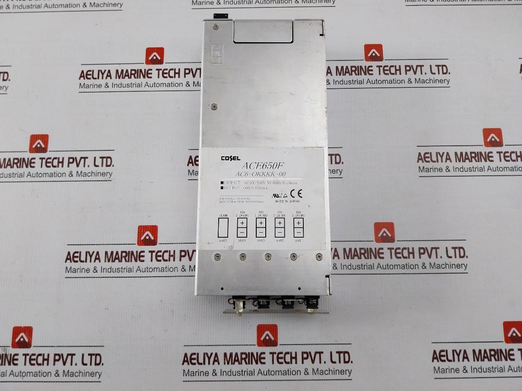 Cosel Ace650F Ac-dc Power Supply Ac100-240V 50-60Hz 8.4A Max