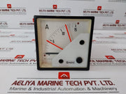 Crompton 244-302G Ammeter, 0-15 A Dc, 110 V Ac, R-15 Relay