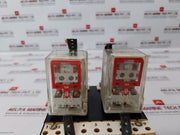 Crompton 244-302G Ammeter, 0-15 A Dc, 110 V Ac, R-15 Relay