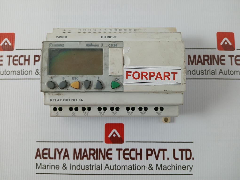 Crouzet Cd20 Compact Range Logic Controller (Not Working)