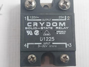 Crydom D1225 Soild-state Relay 120V 25A