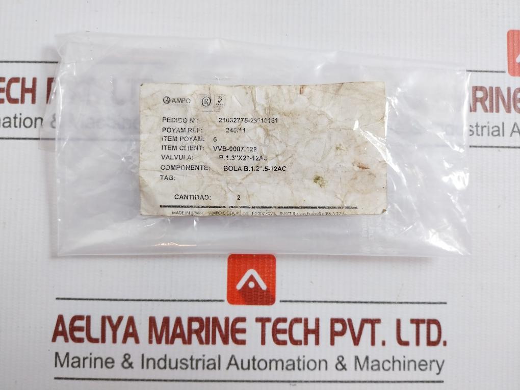Cryogenic Valve Ampo Poyam 21032775-23310161