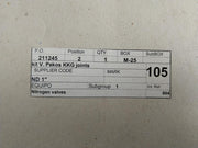 Cryogenic Valve Joint Kit Kggg_ Dn 1” Pekos