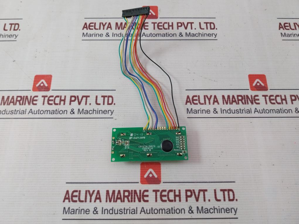 Crystalonics Cdm16116 Lcd Display Rev.B Bf-5 94V0