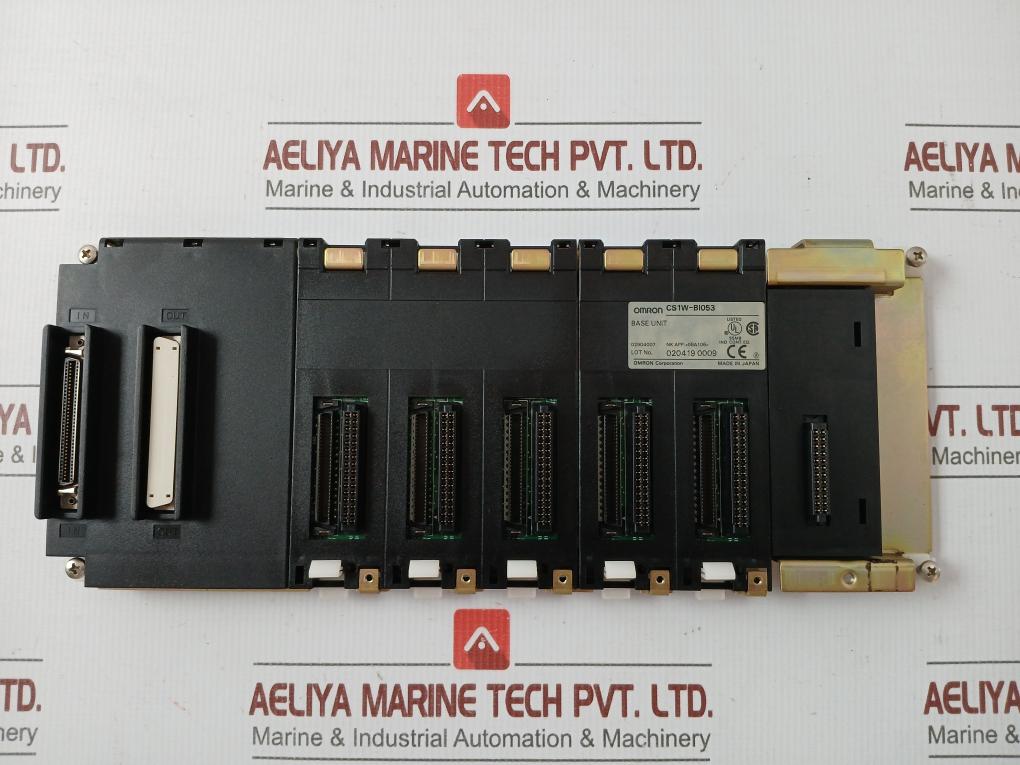 Cs1w-Bi053 Plc Expansion Backplane By Omron - 880gm
