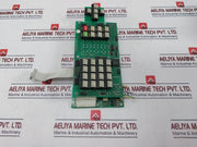 Ct 218/224/232 Keypad Printed Circuit Board, 601.00028K, Version 2.04