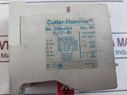 Cutler-hammer C306Dn3 Thermal Overload Relay 