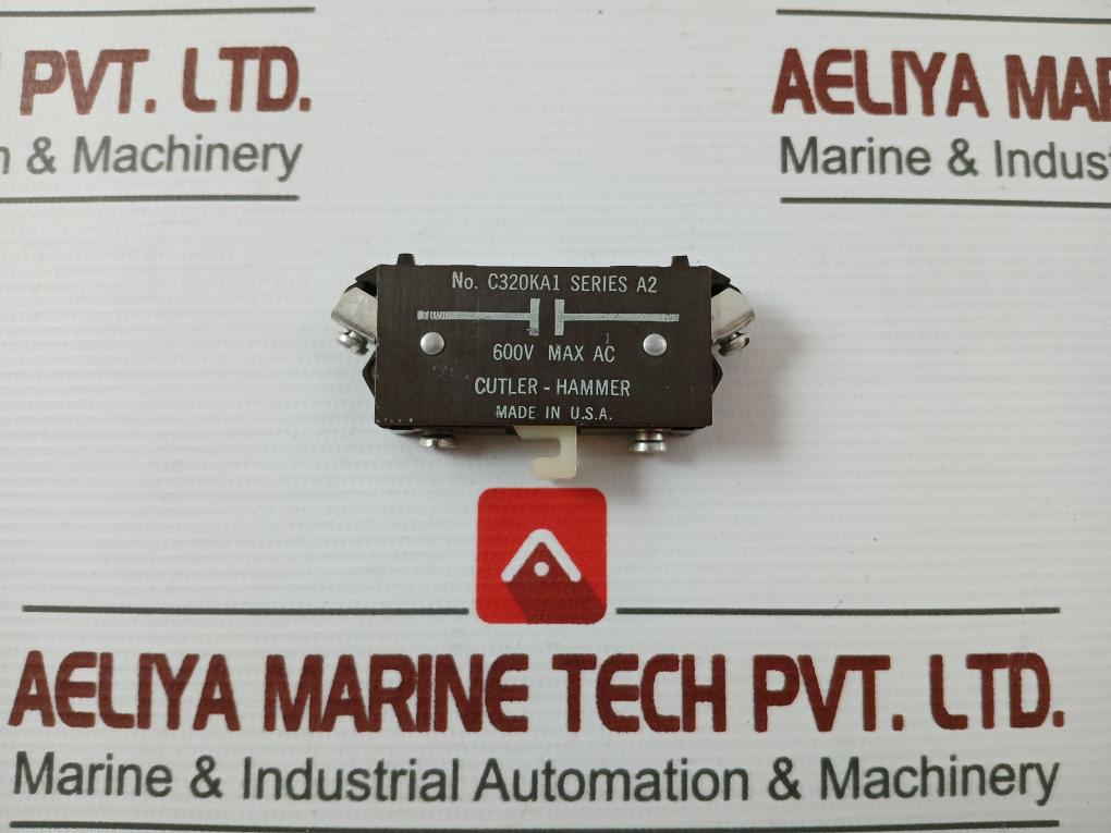 Cutler-hammer C320Ka1 Auxiliary Contact 600V