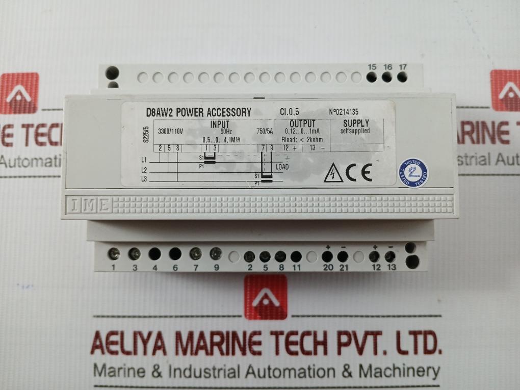D8Aw2-Power-Transducer-3300-110V-750-5A-60Hz-Ime-208078-1