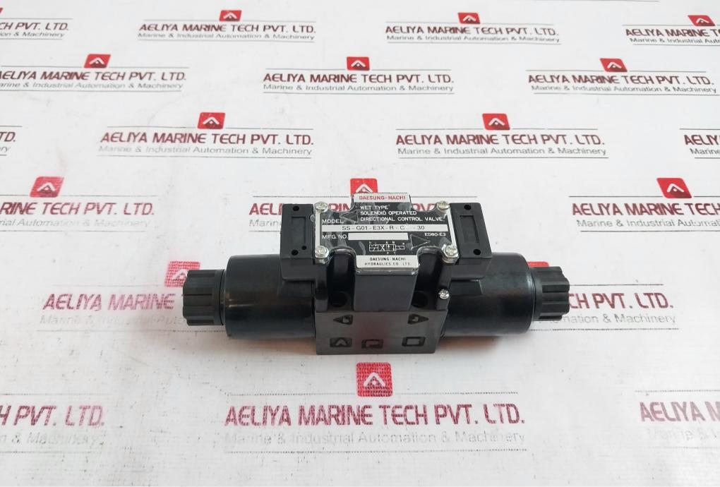 Daesung-nachi Ss-g01-e3X-r-c2-30 Solenoid Hydraulic Directional Control Valve 