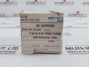 Daewon Mechanical Seal Set For F.W.G S.W Feed Pump Supe-re-20-004