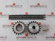 Daido Kogyo C-6018 Roller Chain Shaft Coupling Case Set 0Rk-000-032 F2108