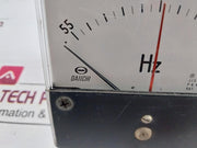 Daiichi Jis C 1102 Frequency Meter 55 To 65Hz Rat.110V