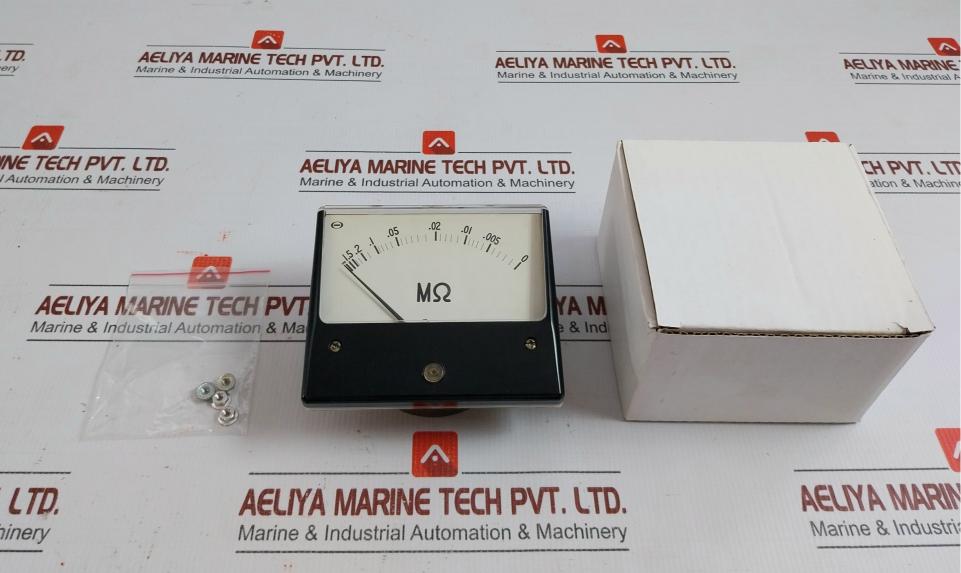Lmk–12 Insulation Resistance Panel Meter Brand In Daiichi  0 To 1.5∞ MΩ