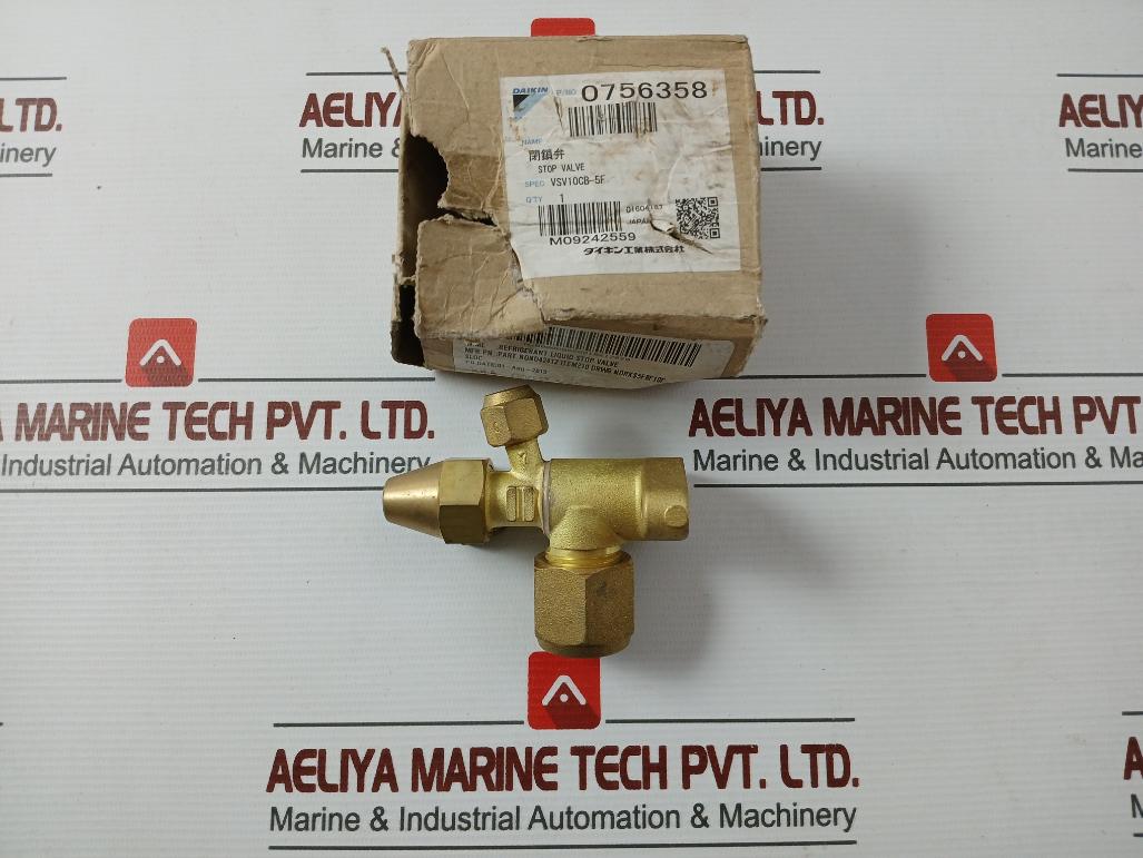 Daikin Vsv10Cb-5F Stop Valve