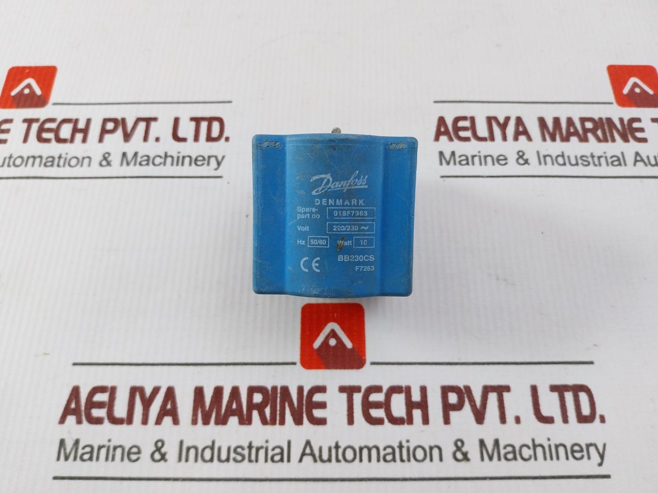 Danfoss 018F7363 Solenoid Coil 230V 50/60Hz 10W