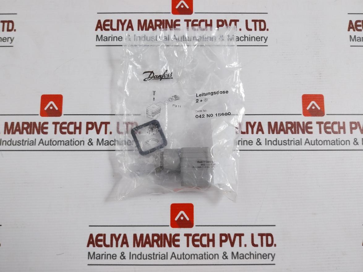 Danfoss 042 N0 15600 Din Connector For Valve 932 112-106