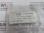 Danfoss 060L3267 Sensor Pocket For Kps Thermostat 75 Mm-s.Steel-g1/2